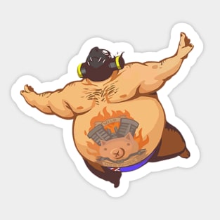 Roadhog Diving Sticker